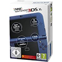Nintendo New 3DS XL - videoconsolas portátiles (640 x 480 Pixeles- New Nintendo 3DS XL- Azul- Metálico- LCD- Analogue…